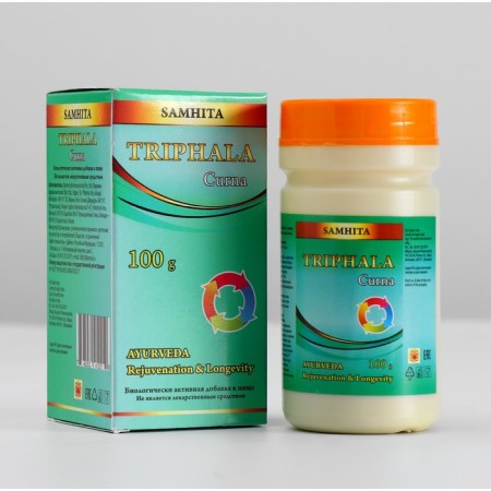 Trifala powder "Samhita", rejuvenation and longevity, 100 g.