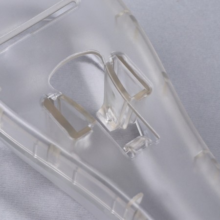 Academician for razor, with a lid, ventilated, 16.2 × 6.1 cm, the color is transparent-7