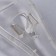 Academician for razor, with a lid, ventilated, 16.2 × 6.1 cm, the color is transparent