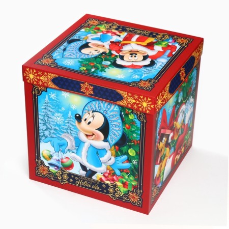 Gift Folder Fairy Tale New Year, 30x30x30 cm, Mickey Mouse-2