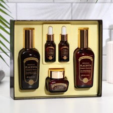 3W Clinic cosmetics set with placenta for complex face care