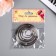 Rings for creativity (for photo albums) external d = 2, 3, 4, 5.5, 7, 8 cm set 6 pcs