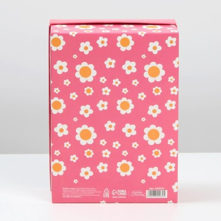 Gift folding box, packaging, “beloved teacher”, 21 x 15 x 7 cm-4