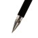 Gel pen 0.5 mm staff, rubber holder, black rod