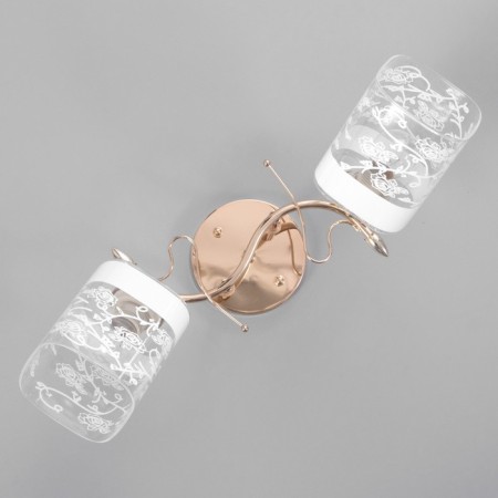 Ceiling chandelier "Lux" 2x40W E27 Color: Gold-3