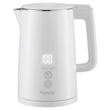 Pioneer KE577M kettles, metal, 1.5 l, 2000 watts, white