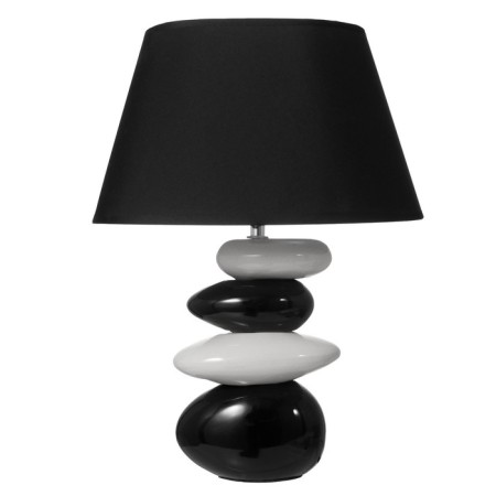 Table lamp 16874/1bk+wt e14 40W Black-white 29x22x38 cm Risalux-7