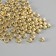 Beads for creativity plastic "Stars" set of 150 pcs gold 0.6x0.6x0.4 cm