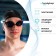 Set for swimming adult Onlytop: glasses, beryushi, hat, girth 54-60 cm