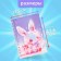 Notebook Gift Book on the crest 80l, line, color block, PVC Bun 3D cover (17.6x13.5cm) 105
