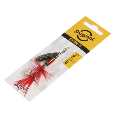 Spinning spinning Lucky John Spin X Round 02, 5 g, BF color-1