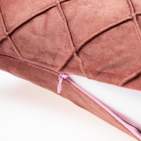 Pillowcase decorative Ethel "Solo", color dusty rose, size 43x43 cm-3