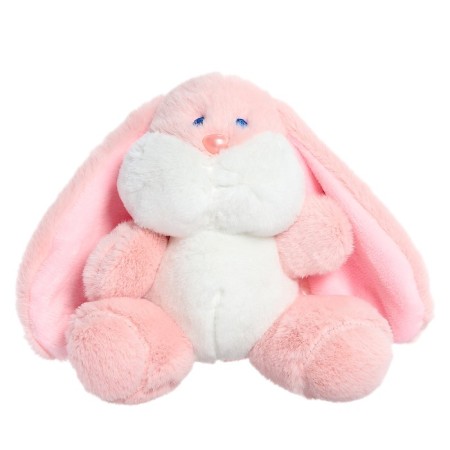 Soft toy "Shchery Rabbit", on a key fob, color mix-3