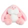 Soft toy "Shchery Rabbit", on a key fob, color mix