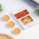 A set of tea candles flavored "sandalwood" in a gift box, 6 pcs