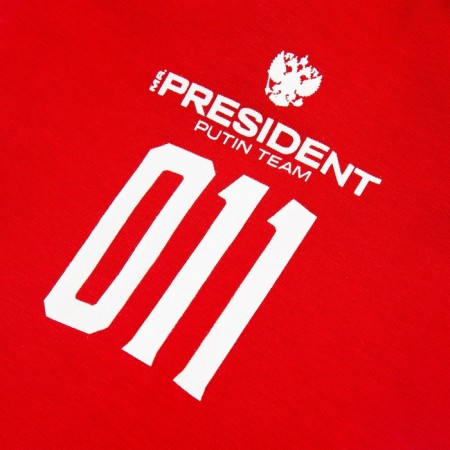 Hoody President Sports. Hard than. Haier, stronger, size l, red color-15