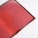 Cover for passport, burgundy color
