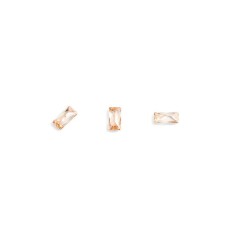 Crystals for volumetric inlay TNL Baget, No. 4, Shampan, 10 pcs