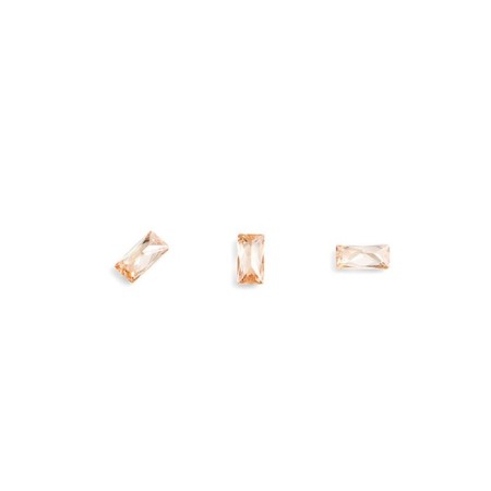 Crystals for volumetric inlay TNL Baget, No. 4, Shampan, 10 pcs