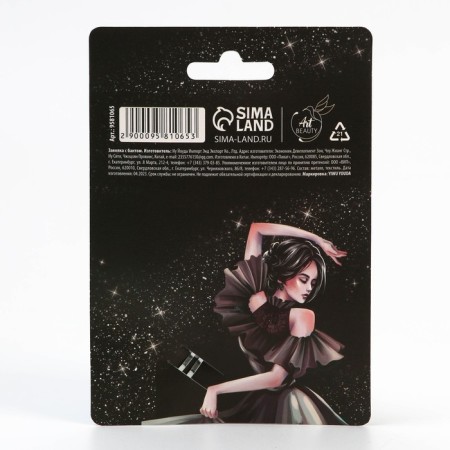 Заколка для волос с бантом Eccentric girl, 1 х 2,5 х 6,5 см-3