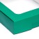 Self -charging box, green, 13 x 13 x 3 cm