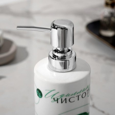 A dispenser for liquid soap "idyll", 350 ml.-4