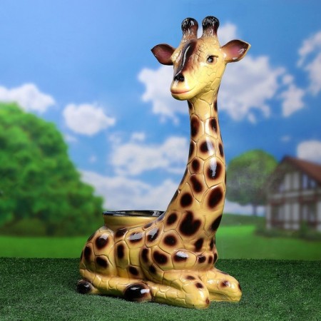 Figure Kashpo "Giraffe" 24x45x63cm-5