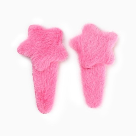 Hair hair clip, set 2 pcs, stars, kitty Marie-3
