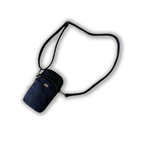 Cross-Bodi bag, lightning department, external pocket, black color