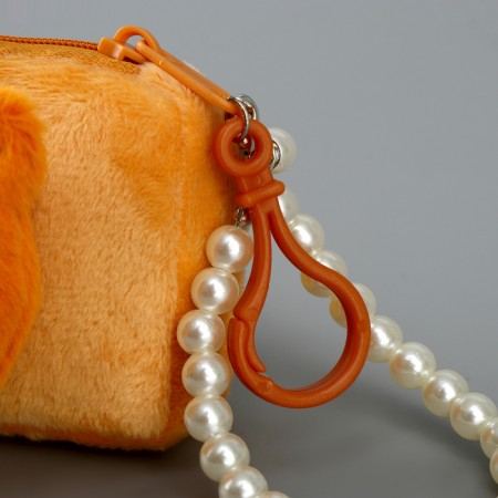 Wallet "Bear" on a bracelet keychain-3