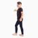 Calsons for a boy (thermo), the color is dark blue, height 146 cm (40)