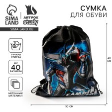 Мешок для обуви «Самый крутой»  30 х 40 см