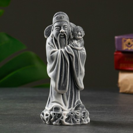 Souvenir "Confucius with a child" 14cm-1