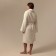 Frequency Female Women's bathrobe: Basic "Blanc de Blanc", size XL, 100% cotton, 420 g/m2