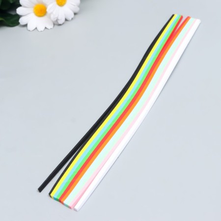 Quilling paper (twisting), 10 colors, 80g, 250l, 3mm x 300mm-1