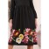 Female dress, size 54, black color