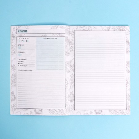 Culinary notebook A5, 48 liters of St. Petersburg-5