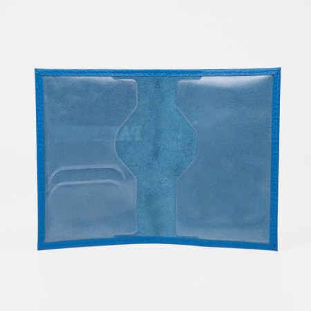 Cover for passport, blue color-2