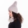 COMPLE WINDER WINDER (hat/snood), beige color, size 56-58
