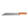 Tundra knife for thermal insulation, diamond sharpening, 340 x 1.2 mm