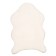 Carpet, size 70x105 cm, cream color