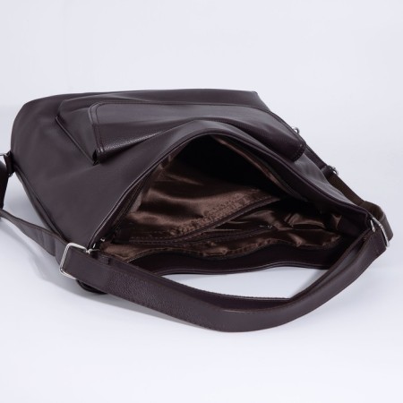 Love bag with lightning, brown color-4