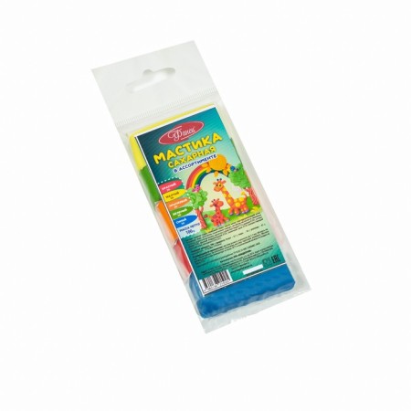 Sugar mastic "Fansi", 5 colors, 100 g