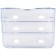 HEAMM TAMM TOMMAMS, 3 compartments, transparent, gray