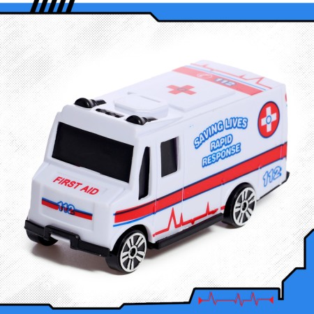 Set of Machines "Ambulance", 5 pieces-5
