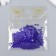 Glass beads 8/0 "matte translucent. Sapphire" 10 g
