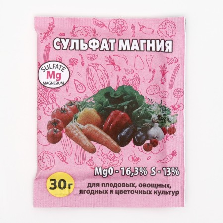 Fertilizer "Green Land", "magnesium sulfate", 30 g-2