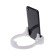 Luazon phone stand, in the form of hands, adjustable width, white