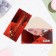 Money envelope "Happy Anniversary!" Red color, 16x8 cm
