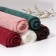 Lace elastic fabric, 175 mm × 2.7 ± 0.5 m, chocolate color
